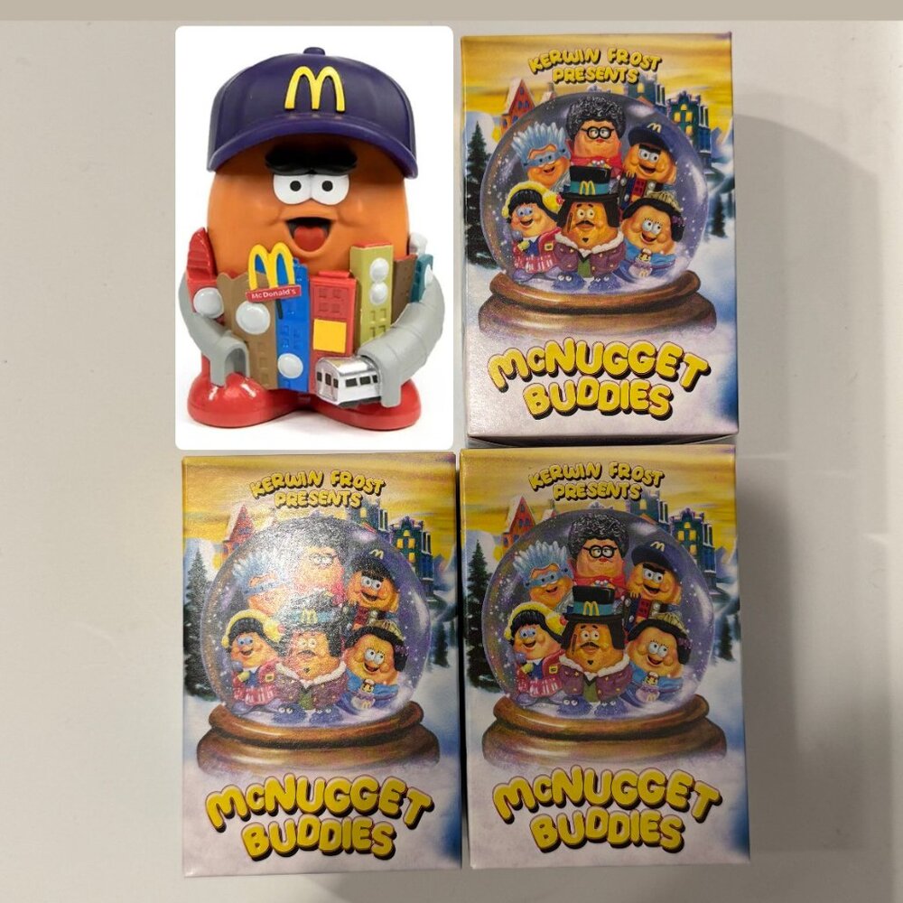 *UNOPENED* McDonald's - Kerwin Frost Toys - Uptown Moe - McNugget Buddies
